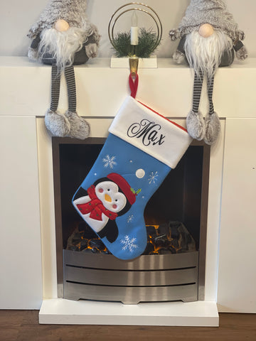 Penguin Christmas Stocking